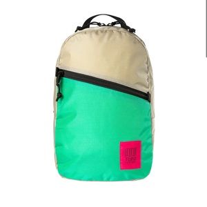 BNWT 80s Camp Counselor backpack  Topo Designs Explore Light pack Mint Grey